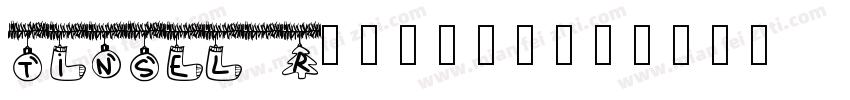 TINSEL Regular字体转换
